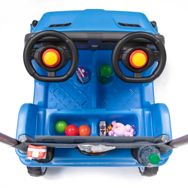 Step2 Side-By-Side Push Around Push Car and Kids Riding Toy